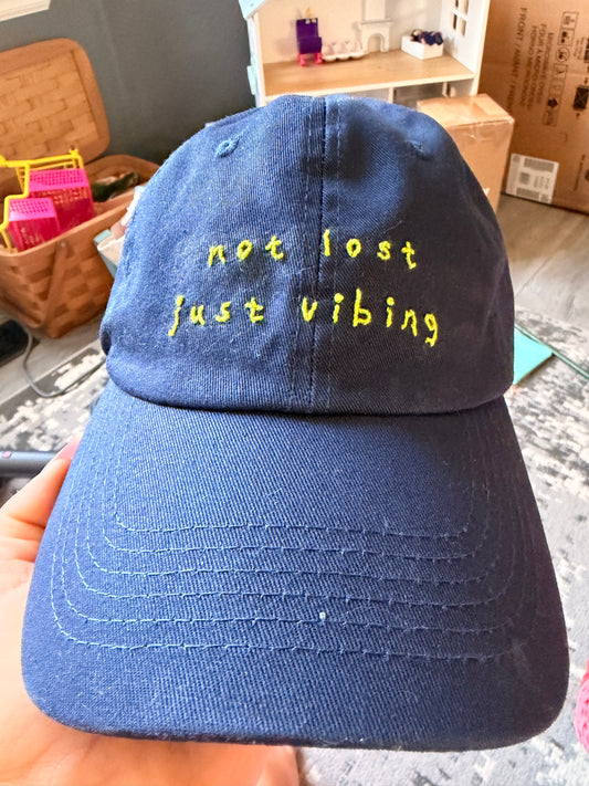 Not Lost Just Vibing